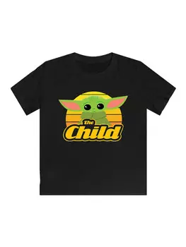 Футболка F4NT4STIC Star Wars The Mandalorian The Child Retro, черный