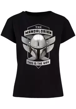Футболка F4NT4STIC Star Wars The Mandalorian This Is The Way, черный