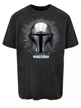 Футболка F4Nt4Stic STAR WARS THE MANDALORIAN WARRIOR, черный
