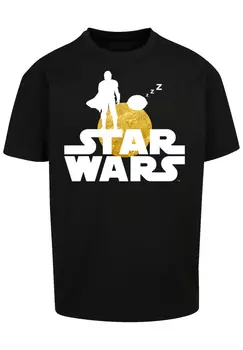 Футболка F4NT4STIC Star Wars The Mandalorian ZZZ, черный