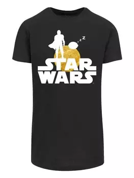 Футболка F4Nt4Stic STAR WARS THE MANDALORIAN ZZZ, черный