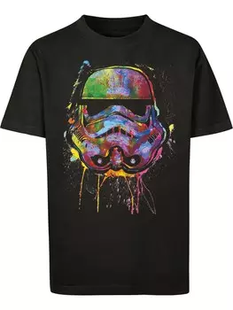 Футболка F4Nt4Stic Stormtrooper Paint Splats, черный