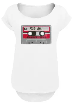 Футболка F4NT4STIC Stranger Things Cassette For Will Netflix TV Series, белый