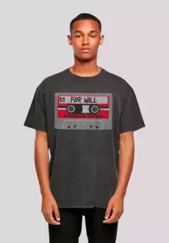 Футболка F4NT4STIC "Stranger Things Cassette For Will Netflix", премиум качество, черный