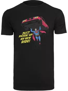 Футболка F4Nt4Stic Superman New Ride, черный