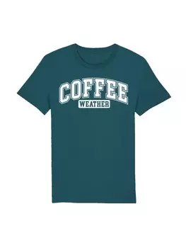 Футболка F4NT4STIC T-Shirt Coffee Weather Winter Holiday Weihnachten, цвет stargazer