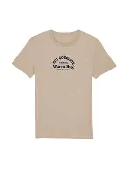 Футболка F4NT4STIC T-Shirt Cozy Hot Cocoa Warm Hug Winter Vibes, цвет desert dust