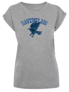 Футболка F4NT4STIC T-Shirt Harry Potter Ravenclaw Sport Emblem, пятнистый серый
