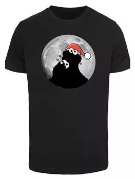 Футболка F4NT4STIC T-Shirt Krmelmonster Weihnachten, черный
