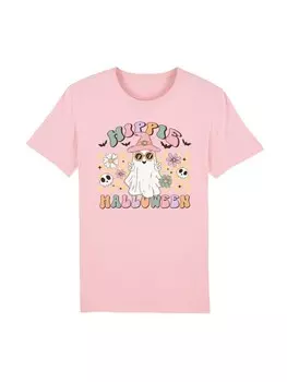 Футболка F4NT4STIC T-Shirt Retro Halloween Hippie Halloween, цвет cotton pink