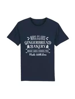 Футболка F4NT4STIC T-Shirt Santas Gingerbread Bakery Weihnachten, цвет french navy