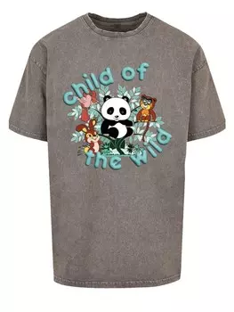 Футболка F4NT4STIC Tao Tao Child Of The Wild, цвет asphalt