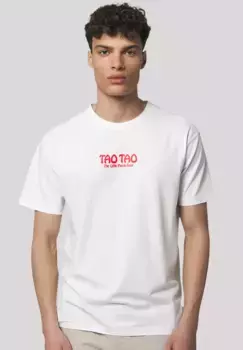 Футболка F4NT4STIC "Tao Tao LOGO", премиум качество, мультфильм, сериал, белый