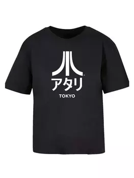 Футболка F4NT4STIC Tee Atari Tokyo Retro Arcade Games, черный