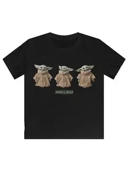 Футболка F4Nt4Stic The Mandalorian Baby Yoda, черный