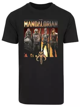 Футболка F4Nt4Stic The Mandalorian, черный