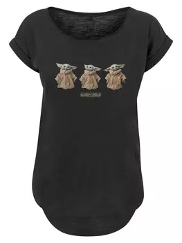 Футболка F4Nt4Stic THE MANDALORIAN THE CHILD BABY YODA, черный
