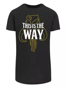 Футболка F4Nt4Stic THE MANDALORIAN THE WAY, черный