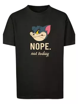 Футболка F4NT4STIC Tom and Jerry TV Serie Nope Not Today, черный
