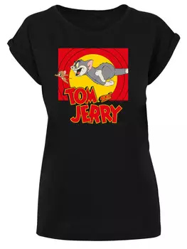 Футболка F4NT4STIC Tom and Jerry TV Serie Chase Scene, черный