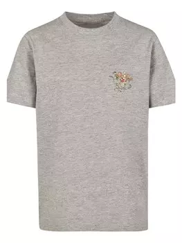 Футболка F4NT4STIC Tom and Jerry TV Serie Faux Pocket Mummy Jerry, пестрый серый