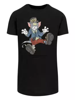 Футболка F4NT4STIC Tom and Jerry TV Serie Faux Frankenstein Tom, черный