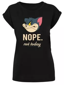 Футболка F4NT4STIC Tom and Jerry TV Serie Nope Not Today, черный