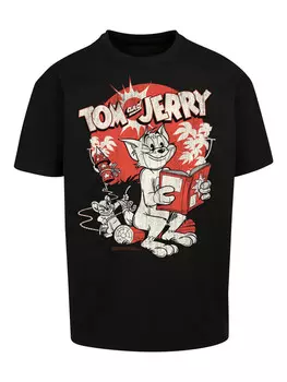 Футболка F4NT4STIC Tom und Jerry Rocket Prank, черный