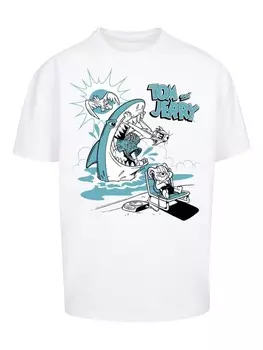 Футболка F4NT4STIC Tom und Jerry Summer Shark, белый