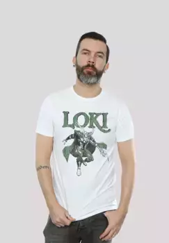 Футболка F4NT4STIC "Вселенная Marvel", принт, белый
