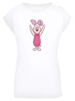 Футболка F4NT4STIC Winnie Puuh Ferkel Piglet Classic, белый