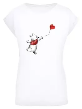 Футболка F4NT4STIC Winnie Puuh Winnie & Balloon, белый