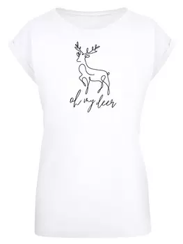 Футболка F4Nt4Stic WINTER CHRISTMAS DEER, белый