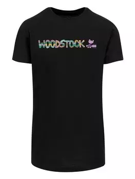 Футболка F4NT4STIC Woodstock Aztec Logo, черный
