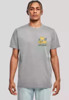 Футболка F4NT4STIC "Woodstock Chest Logo", принт, серый