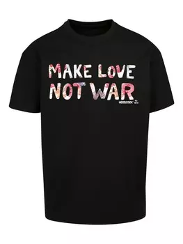 Футболка F4NT4STIC Woodstock Make Love Not War Festival, черный
