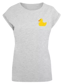 Футболка F4Nt4Stic YELLOW RUBBER DUCK, серый