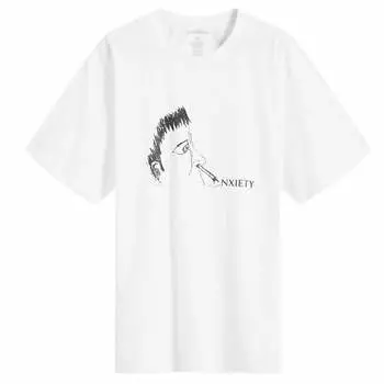 Футболка F*cking Awesome Anxiety T-Shirt, белый