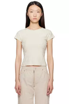 Футболка Fabri Paloma Wool, экрю