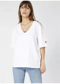 Футболка Fabrika Talita V-neck Women's, белый