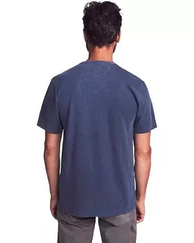 Футболка Faherty Sunwashed Pocket Tee, темно-синий
