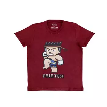 Футболка Fairtex Kids TSTK08, размер 12-14 лет, красный