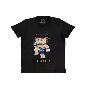 Футболка Fairtex Kids TSTK08, размер 8-10 лет, черный