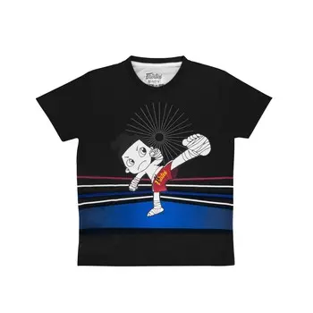 Футболка Fairtex Kids TSTK09, размер 6-8 лет, черный