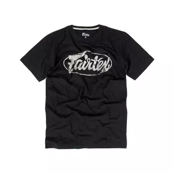 Футболка Fairtex T-Shirt - TST148, черный/серебристый