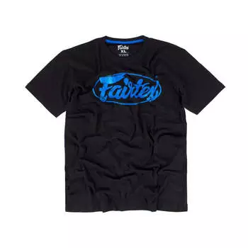 Футболка Fairtex T-Shirt - TST148, черный/синий