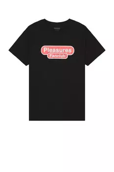 Футболка фан-клуба Pleasures, черный