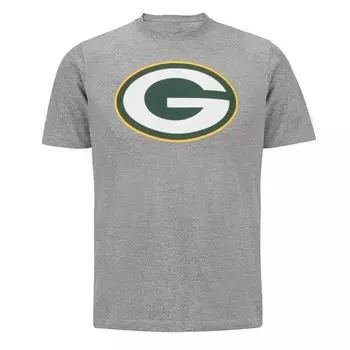 Футболка fanatic green bay packers Fanatics, серый