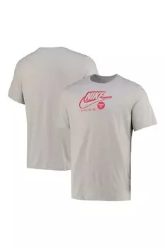 Футболка Fanatics Chicago Bulls Essential с логотипом Nike Nike, серый