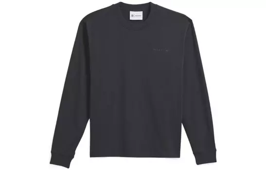 Футболка Фаррелла Уильямса унисекс темно-серая Adidas Originals, темно-серый